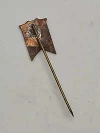 Original nål fra venskabskampen mellem Danmark og Nordtyskland i 1937
