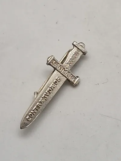 Original Dansk Anti jødisk liga WW2 nål