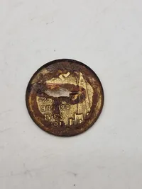 Originalt (Denmark/Knivsbjerg beliggende i Sønderjylland) Tag der Deutschen Volksgruppe 23.VI.1940 badge - sjælden