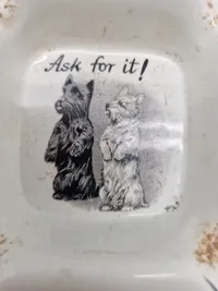 Black & White askebæger 1940-erne