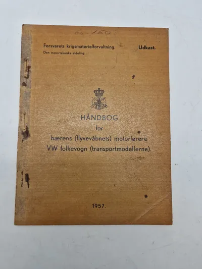Militær VW bog