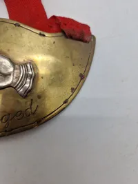 Originalt Dansk brandfoged skilt 18 tallet