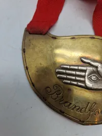 Originalt Dansk brandfoged skilt 18 tallet