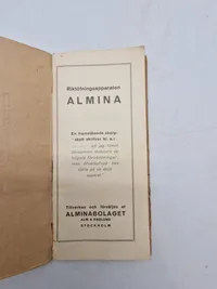 Shooting exercise machine model Almina. Adopted by Swedish Army model 1896