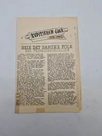 Originalt illegalt blad