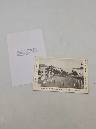 Original Dansk Vestindien postkort