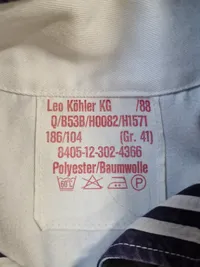 Original Tysk marine uniform