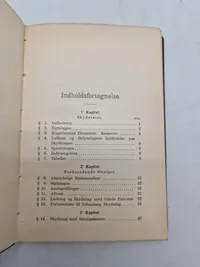 Skydereglement for fodfolket 1901