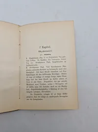 Skydereglement for fodfolket 1901
