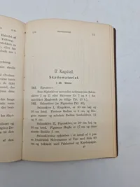 Skydereglement for fodfolket 1901