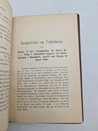 Skydereglement for fodfolket 1901