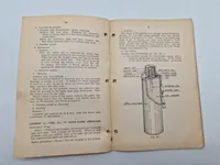 Originalt hæfte - Small Arms Training, ww2