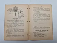 Originalt hæfte - Small Arms Training, ww2