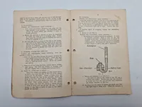Originalt hæfte - Small Arms Training, ww2