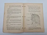 Originalt hæfte - Small Arms Training, ww2
