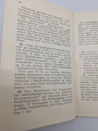 Samling originale instruktioner for kastning af håndbombe og håndgranat