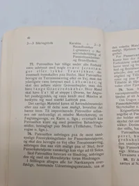 Samling originale instruktioner for kastning af håndbombe og håndgranat