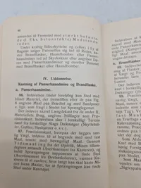 Samling originale instruktioner for kastning af håndbombe og håndgranat