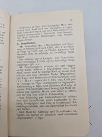 Samling originale instruktioner for kastning af håndbombe og håndgranat
