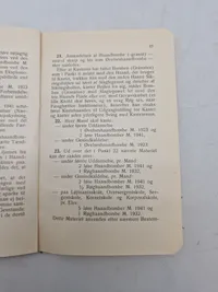 Samling originale instruktioner for kastning af håndbombe og håndgranat