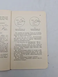 Samling originale instruktioner for kastning af håndbombe og håndgranat