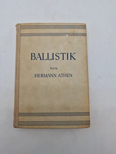Balistik bog fra Riffelsyndikatet