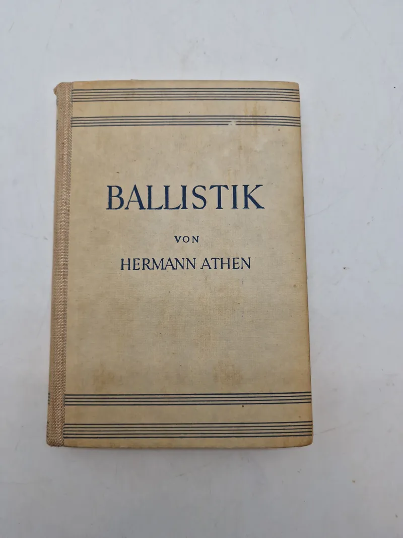 Balistik bog fra Riffelsyndikatet