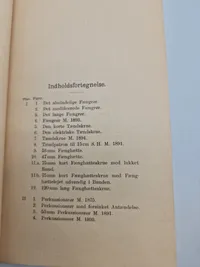 Original bog - Artilleriets ammunition