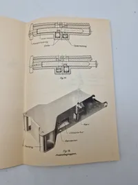 Originalt hæfte - foreløbig beskrivelse af 20 mm maskinkanon og ammunition
