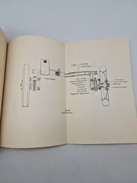 Originalt hæfte - foreløbig beskrivelse af 20 mm maskinkanon og ammunition