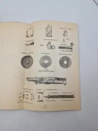 Originalt hæfte - foreløbig beskrivelse af 20 mm maskinkanon og ammunition