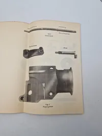 Originalt hæfte - foreløbig beskrivelse af 20 mm maskinkanon og ammunition