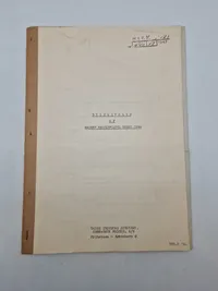 Lot originale effekter for Madsen model 1946
