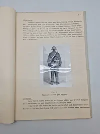 Lot originale effekter for Madsen model 1946