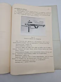 Lot originale effekter for Madsen model 1946