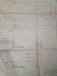 Lot originale effekter for Madsen model 1946