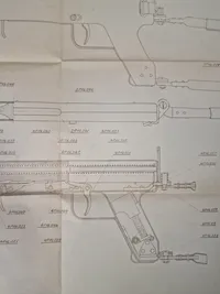 Lot originale effekter for Madsen model 1946