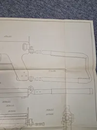 Lot originale effekter for Madsen model 1946