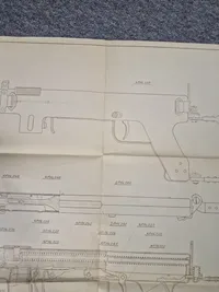 Lot originale effekter for Madsen model 1946