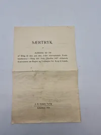 Særtryk regler krig til lands 1943