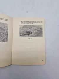 Fransk instruktionshæfte for granater
