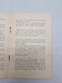 Overenskomst Motorordonnans Korpset 1933