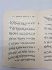 Overenskomst Motorordonnans Korpset 1933