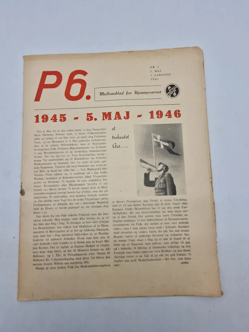 Originalt P6 blad