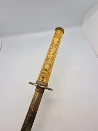 Japansk dekorations katana