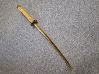 Japansk dekorations katana