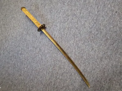 Japansk dekorations katana