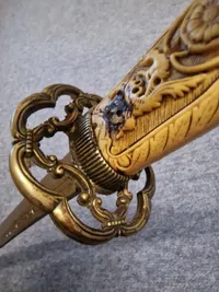 Japansk dekorations katana
