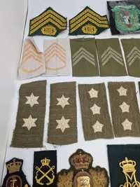 Samling stofmærker
