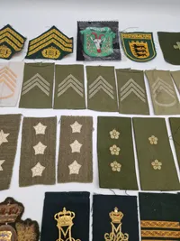 Samling stofmærker